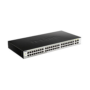 Коммутатор, D-Link, DGS-1210-52/ME/B1A, 19 дюймовый стоечный, 48 портов, фото 1
