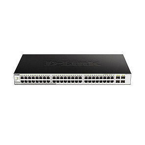 Коммутатор, D-Link, DGS-1210-52/ME/B1A, 19 дюймовый стоечный, 48 портов, фото 4