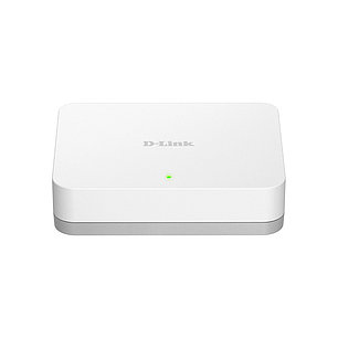 Коммутатор, D-Link, DGS-1005A/F1A, Неуправляемый коммутатор, 5 портов 10/100/1000Base-T, фото 1