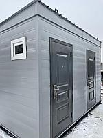 Модульный «Теплый туалет» на 2 кабинки 4000х1800мм