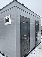 Модульный «Теплый туалет» на 2 кабинки 4000х1800мм