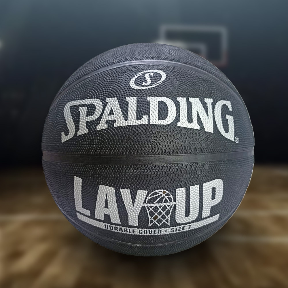 Мяч баскетбольный spalding layup 7 черный
