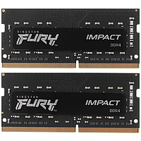 Оперативная память Kingston FURY Impact (KF432S20IBK2/16) 16 ГБ черный
