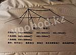 Тент TUOHAI 420*520см со стойками, фото 4