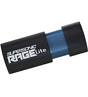 128 ГБ Patriot Rage Lite USB флэш-дискісі (PEF128GRLB32U) қара