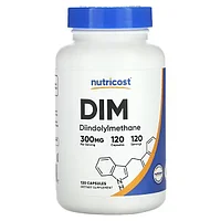 Nutricost, DIM (Дииндолилметан), 300 мг, 120 капсул