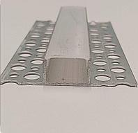 Алюминиевый профиль под шпаклевку прямой 14*20*61мм