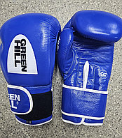 Перчатки для бокса и кикбоксинга Green Hill натуральная кожа размер 10-12 OZ