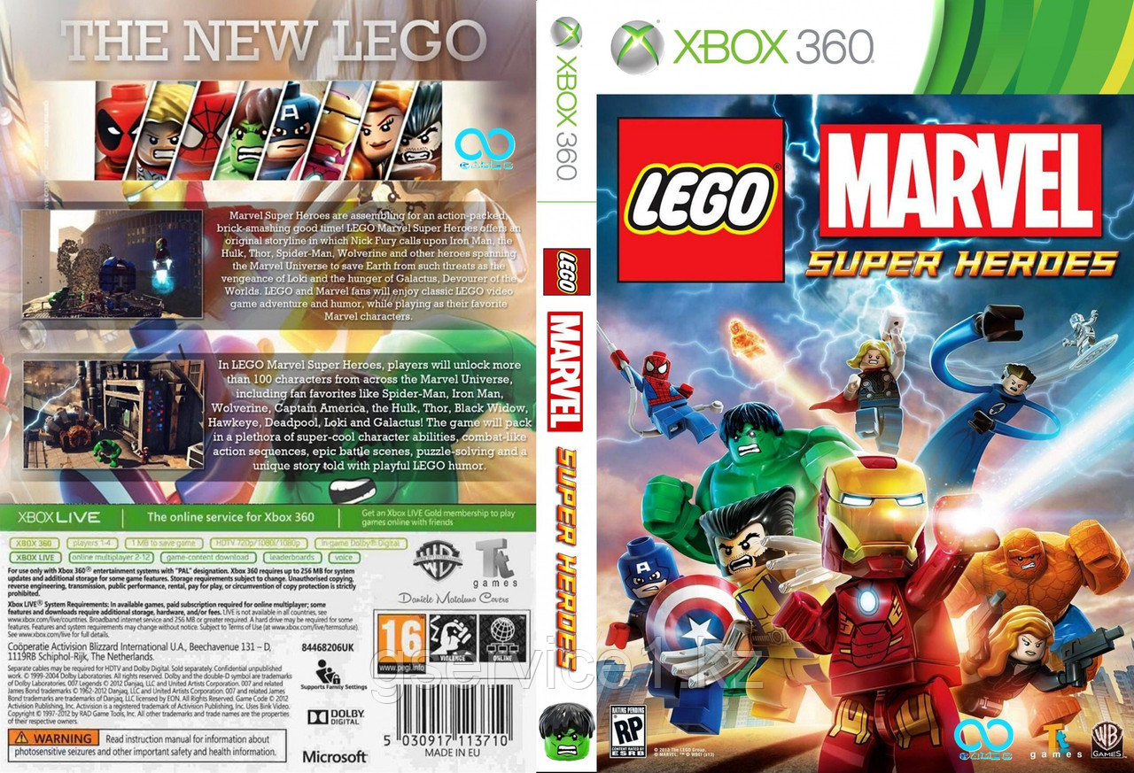 Lego Marvel Super Heroes - фото 1 - id-p2082187