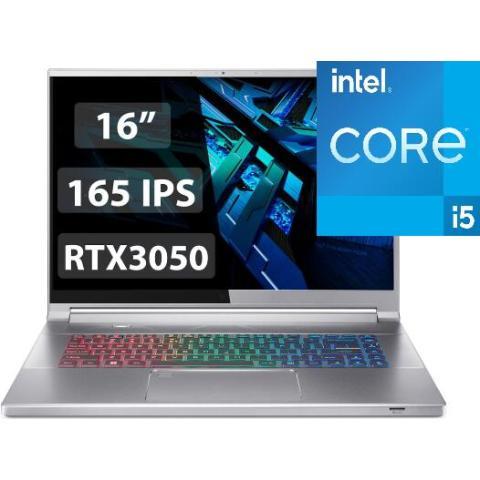 Ноутбук Acer Predator Triton PT316-51S 16"WUXGA IPS 165Hz Intel® Core i5-12500H/16Gb/SSD 512Gb/NVIDIA® - фото 1 - id-p114350662