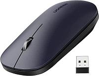 Беспроводная мышь UGREEN MU001 Wireless Mouse Black/No AA Battery inside, 90372