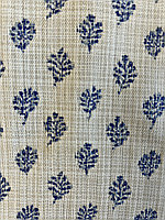 Уличная ткань, коллекция Papaya Palm, цвет - синий
