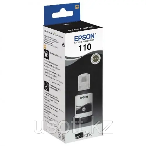 Чернила EPSON 110 C13T03P14A, Black