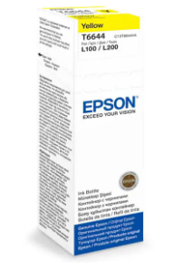 Чернила EPSON 664 C13T66444A, yellow