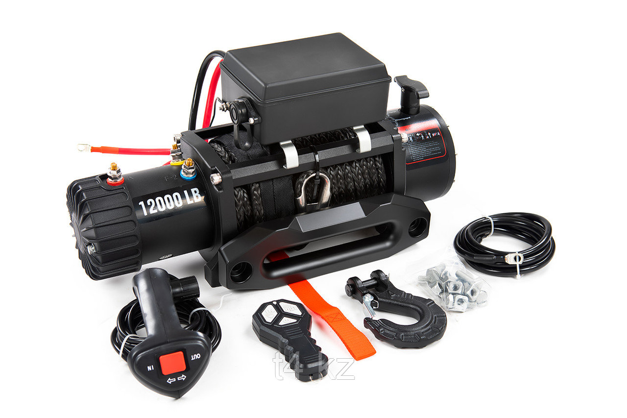 Лебёдка 5455 кг / 12000 lbs 12V синтетический трос - STANDARD WINCH
