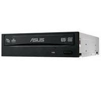 Asus DRW-24D5MT/BLK/B/AS/P2G DVR-ReWriter оптикалық жетегі, 24X DVD writing speed SATA, Black