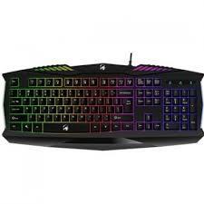 Клавиатура проводная игровая Genius Scorpion K220, USB, 104 клавиши, с цифровым блоком, 9 горячих кнопок,