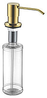 Дозатор для жидкого мыла Paulmark Rein D002-G золото