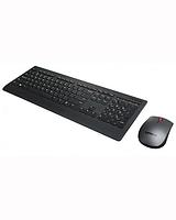 Комплект клавиатура+мышь Lenovo 4X30H56821 [мембранная, беспроводная, черный]
