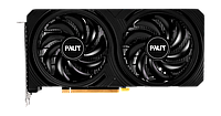 Видеокарта Palit GeForce RTX 4060 Infinity 2 OC (NE64060S19P1-1070L) [8 ГБ, GDDR6, 128 бит, HDMI, DisplayPort