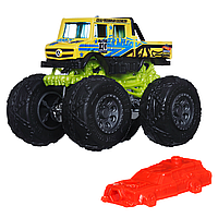 Hot Wheels: Monster Trucks. 1:64 Unimog (yellow)