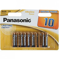 Panasonic AAA в блоке 10шт. батарейка (LR03APB/10BW/LR03REB/10B)