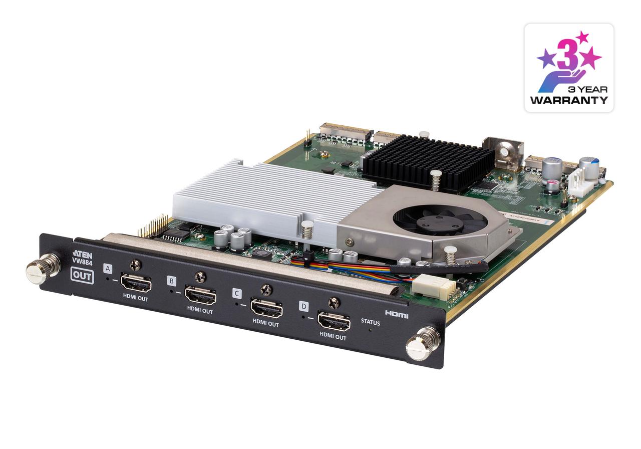 4-портовая 4K HDMI Плата вывода для серии VW VW884 ATEN