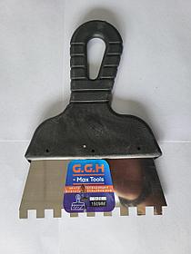 Шпатель зубчатый, зуб 8*8, 200 мм