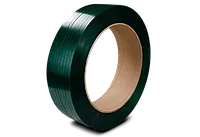 Лента упаковочная PET 0.89 ×15,5мм × 1250м Зеленая