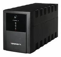 ҮҚК Ippon Back Basic 2200, 2200VA, 1320Вт, AVR 162-280В, 6хС13, USB арқылы басқару, кабельдер жиынтығынсыз