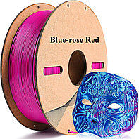 Silk Magic PLA - (Blue- Rosered ) Filament 1.75 mm