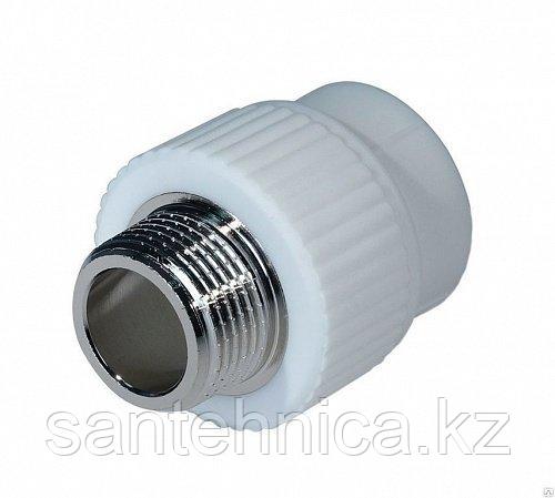 Муфта комб. TIM  25х1/2" PPR наруж. р. (10/130)