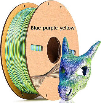Silk Magic PLA - (Blue Purple Yellow) Filament 1.75 mm