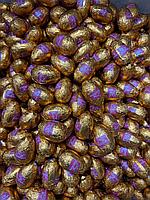 Шоколадные яйца Favorina 1кг (золотые)