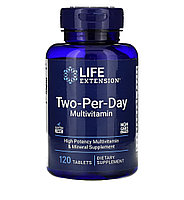 Life extension мультивитамины для приема дважды в день, 120 таблеток