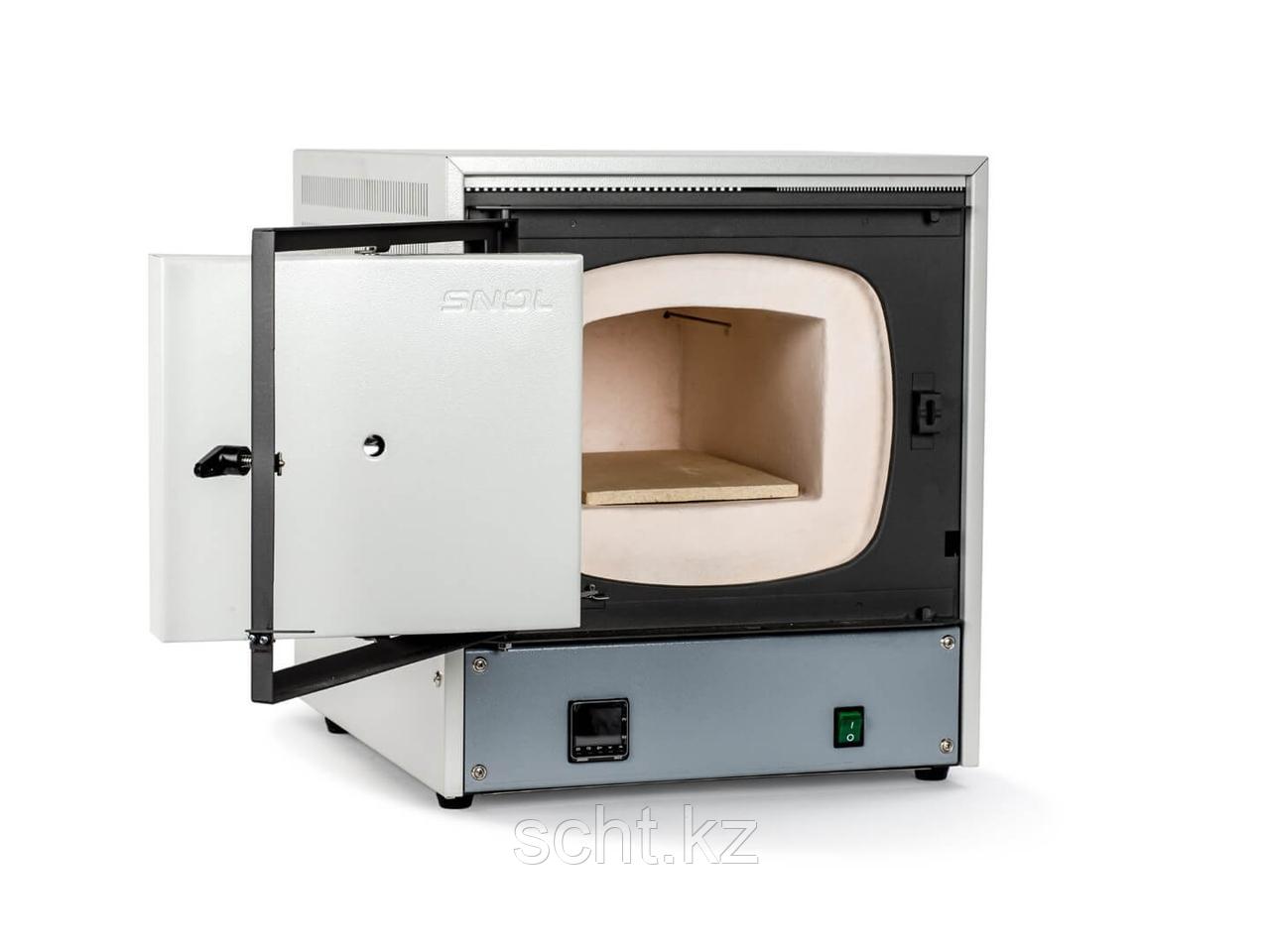 Муфельная печь SNOL 8,2/1100 LSM (8,2 л, до 1100 °С, термоволокно, электронный терморегулятор)