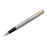 Ручка перьевая Parker "Jotter Stainless Steel GT" 1,0мм, подар. уп.