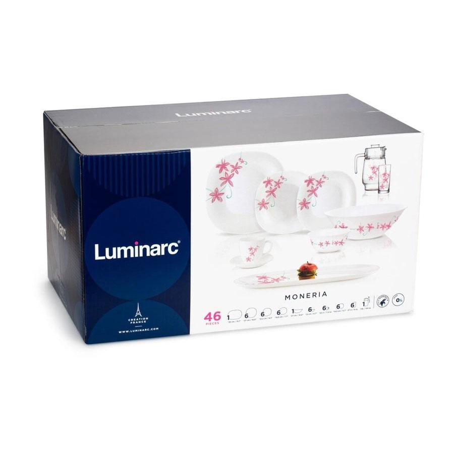 Столовый сервиз Luminarc Neo Carine Moneria 46 предметов на 6 персон
