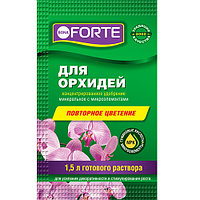 Bona Forte Здоровье Жидкое органо-минеральное удобрение для орхидей, пакет 10 мл (25 штук в шоубоксе