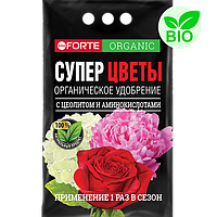Bona Forte Органическое удобрение обогащенное цеолитом и аминокислотами СУПЕР Цветы, пакет 2 кг/ 10