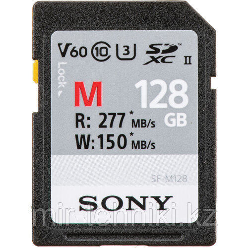 Карта памяти Sony 128GB SF-M/T2 UHS-II SDXC 150Mb/s, фото 1