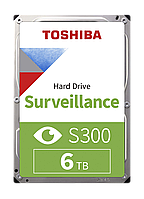 HDD 6Tb TOSHIBA S300 Surveillance HDWT860UZSVA қатты дискісі