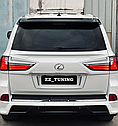 Комплект рестайлинга Lexus Lx570 2008-2015 под 2021 без задних крыльев, фото 4