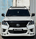 Комплект рестайлинга Lexus Lx570 2008-2015 под 2021 без задних крыльев, фото 5
