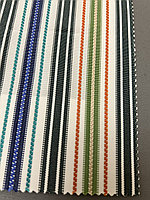 Уличная ткань, коллекция Полоска Peacock c однотонными компаньонами