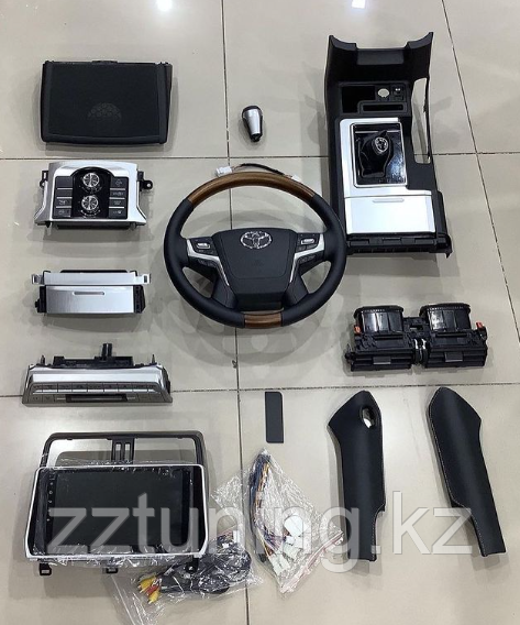 Рестайлинг для салона Toyota Land Cruiser Prado 150 2009-2017 под 2020