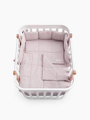 Happy Baby комплект постельного белья Арт. 87539 розовый