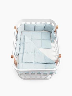Happy Baby комплект постельного белья  Арт. 87540 голубой