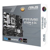 Сист. плата ASUS PRIME B760M-A D4-CSM, B760, 1700, 4xDDR4, 3xPCI-Ex16, 2xM.2, 4xSATA, DP, 2xHDMI, 2.5Gb