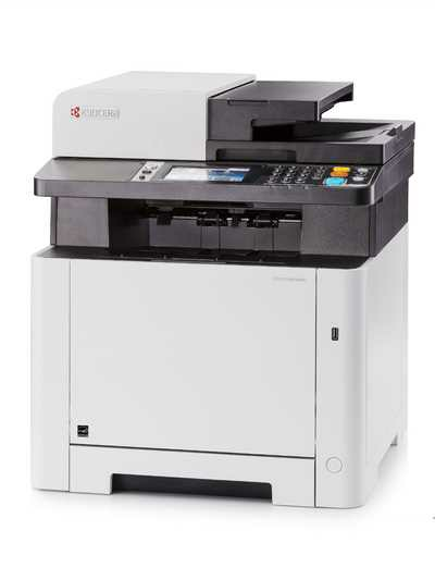 Түрлі-түсті к шірме-принтер-сканер-факс Kyocera M5526cdn (А4,26 бет/мин,1200 нүкте/дюйм,512 - фото 1 - id-p116143159